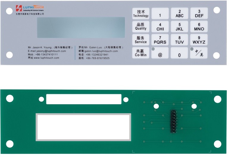 Luphtouch PCB Membrane Switch Demo 4